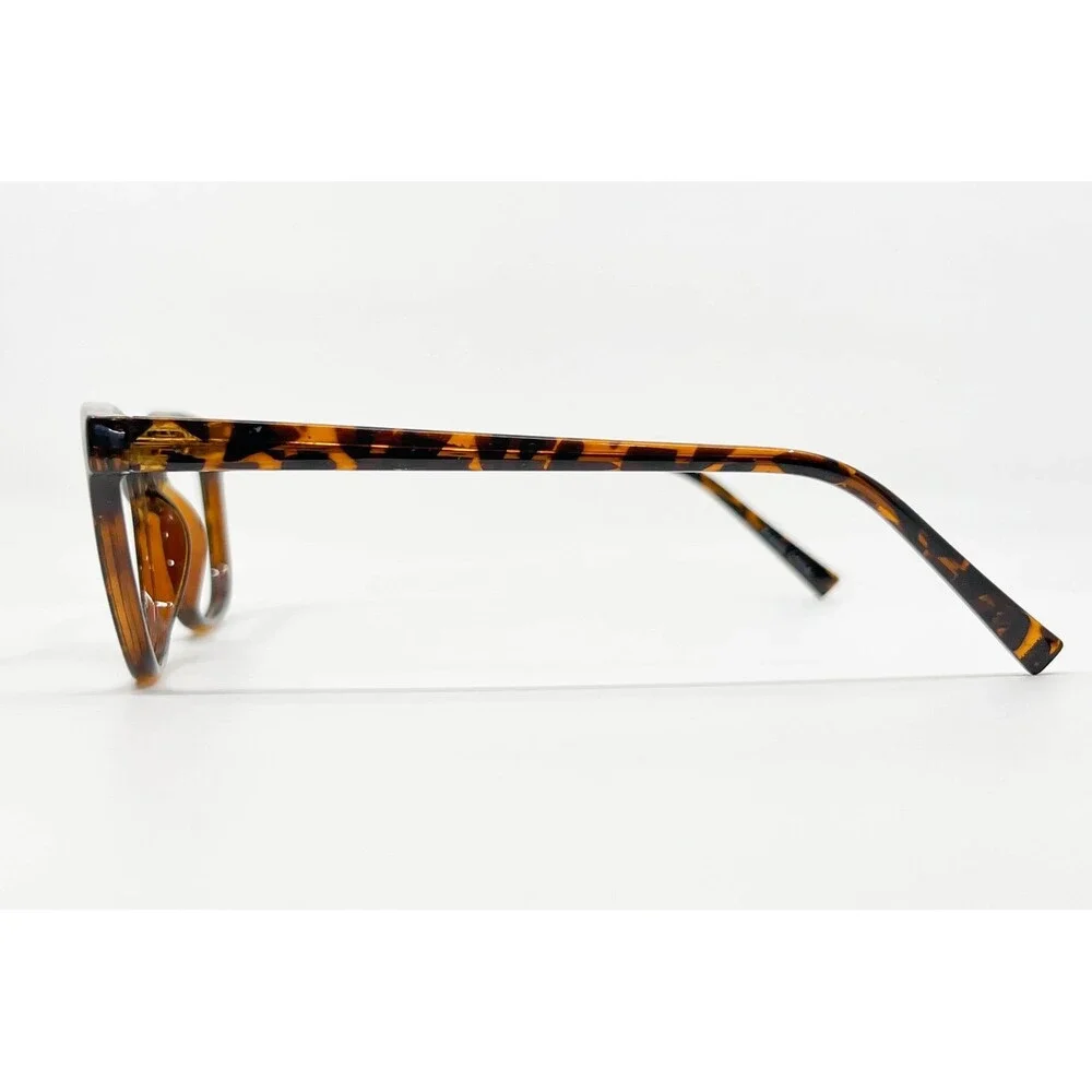 Modern Optical Pleasure Eyeglasses Womens Tortoise Shell Full Rim 52-18-140